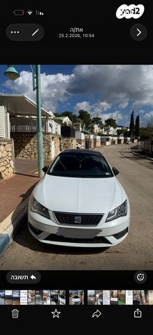 מודעת רכב סיאט לאון