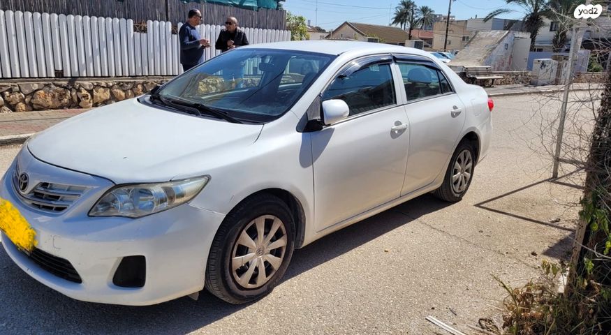 מודעת רכב טויוטה קורולה