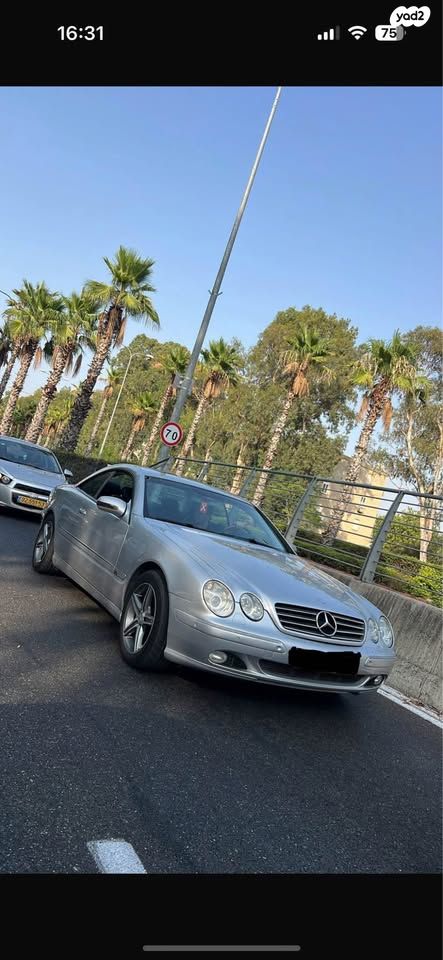 מודעת רכב מרצדס-בנץ CL