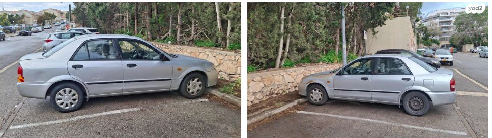 מודעת רכב מאזדה 323