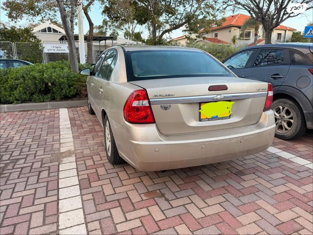 מודעת רכב שברולט מאליבו