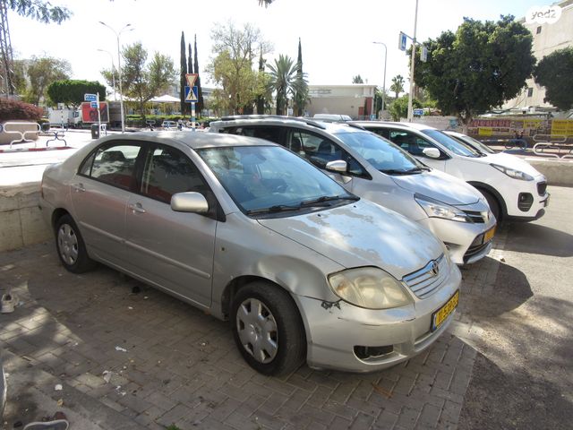 מודעת רכב טויוטה קורולה