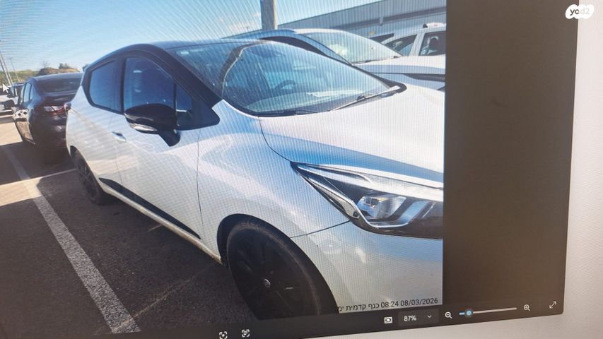 מודעת רכב ניסאן מיקרה