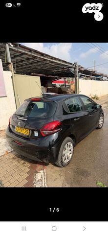 מודעת רכב פיג'ו 208