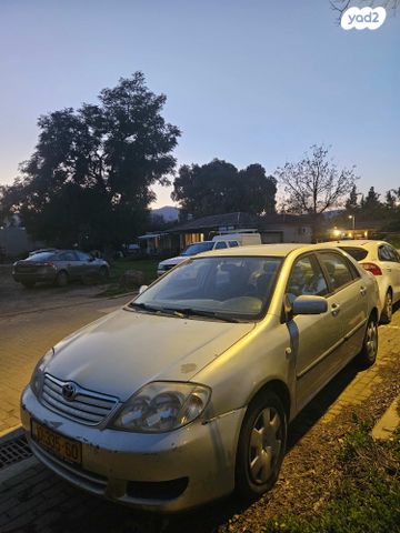 מודעת רכב טויוטה קורולה