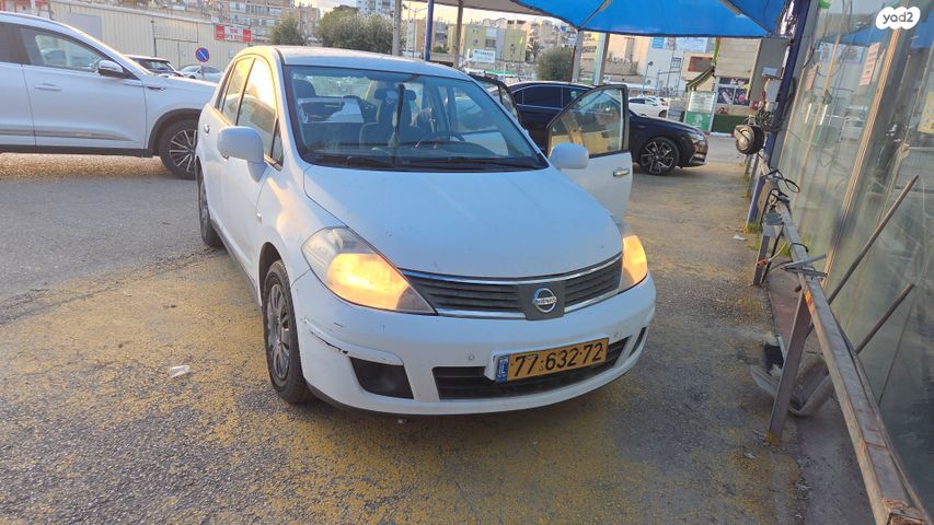 מודעת רכב ניסאן טידה