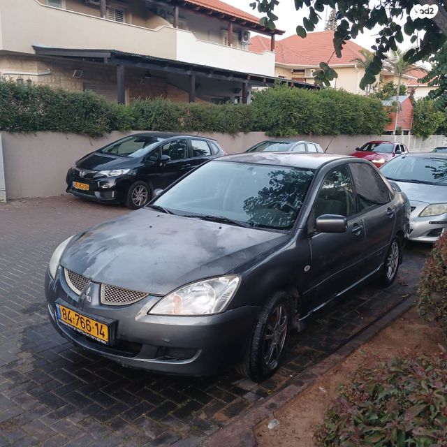 מודעת רכב מיצובישי לנסר