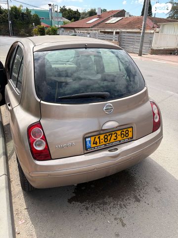 מודעת רכב ניסאן מיקרה