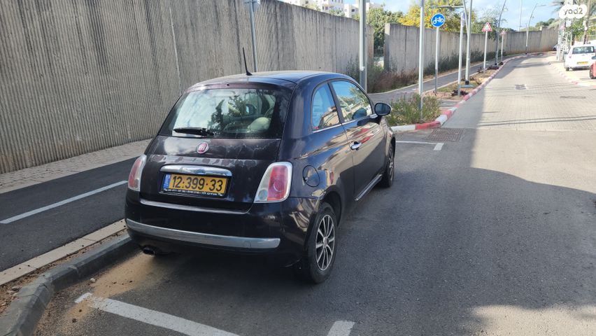 מודעת רכב פיאט 500