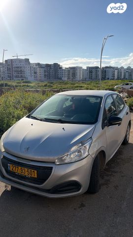 מודעת רכב פיג'ו 208