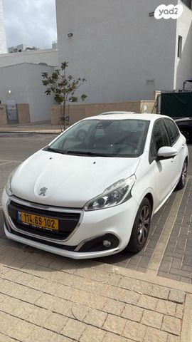 מודעת רכב פיג'ו 208