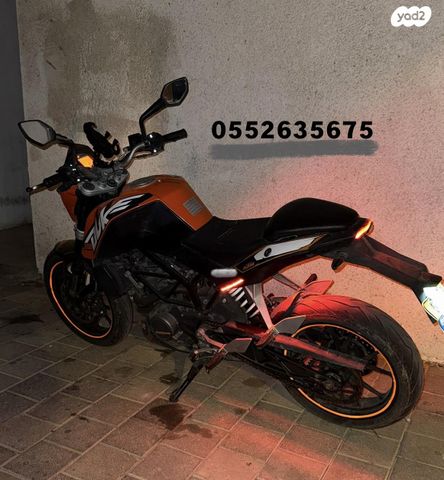 מודעת רכב KTM Naked Duke 200
