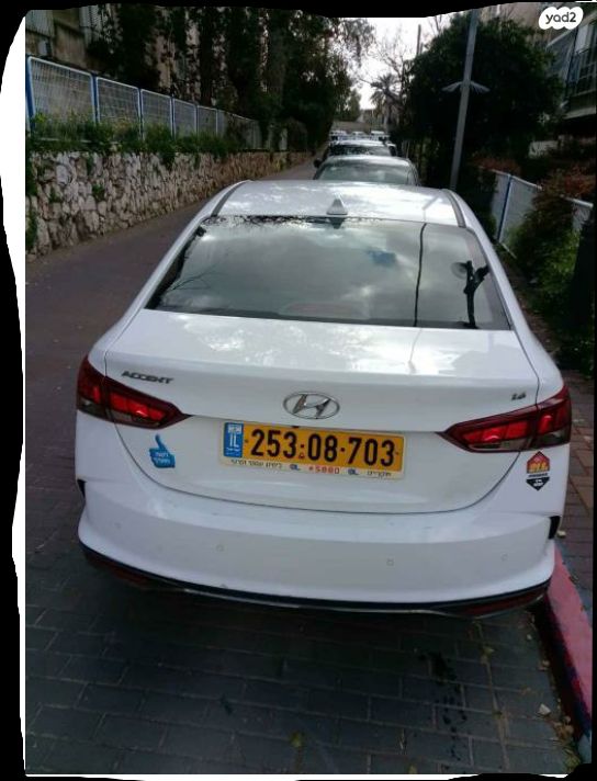 מודעת רכב יונדאי אקסנט i25