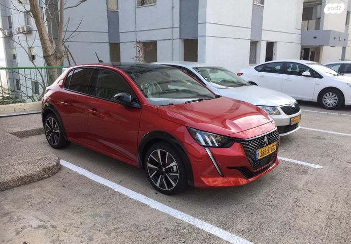 מודעת רכב פיג'ו 208