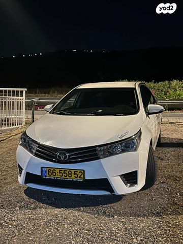 מודעת רכב טויוטה קורולה