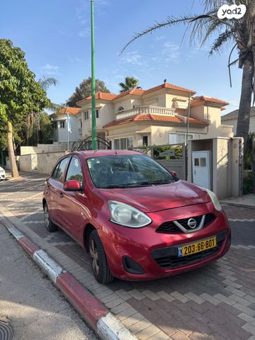 מודעת רכב ניסאן מיקרה