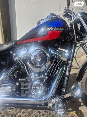 מודעת רכב הרלי דיווידסון לואו ריידר 107