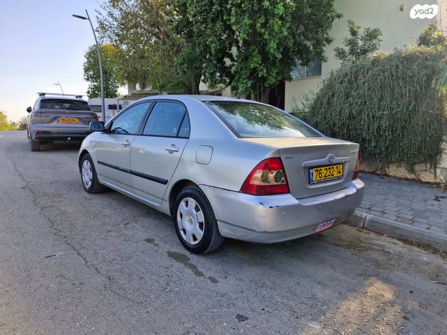 מודעת רכב טויוטה קורולה