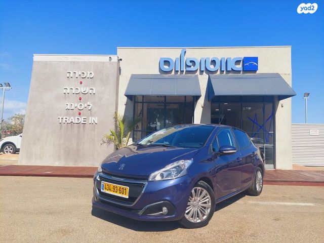 מודעת רכב פיג'ו 208