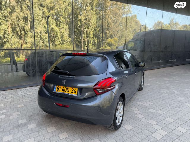 מודעת רכב פיג'ו 208