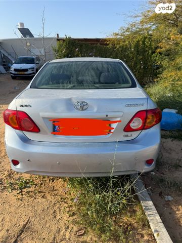 מודעת רכב טויוטה קורולה