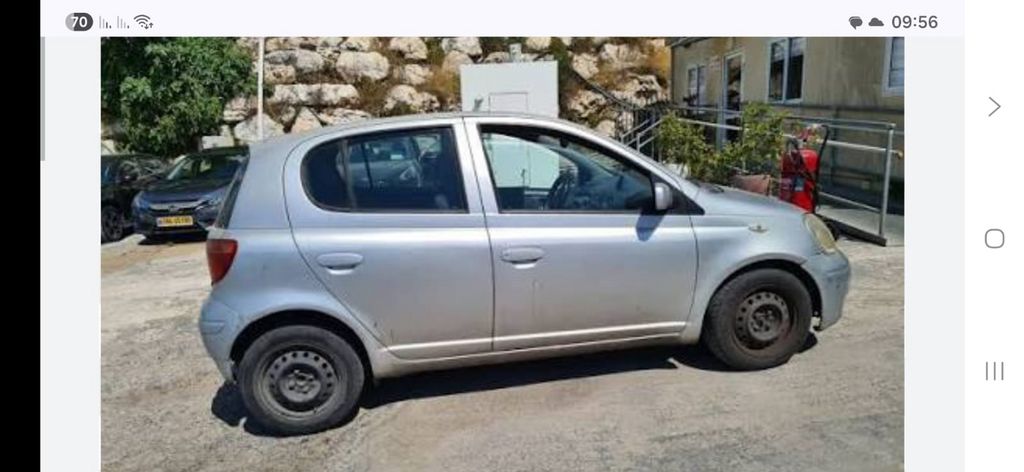 מודעת רכב טויוטה יאריס