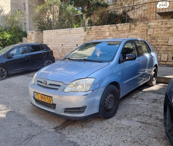 מודעת רכב טויוטה קורולה