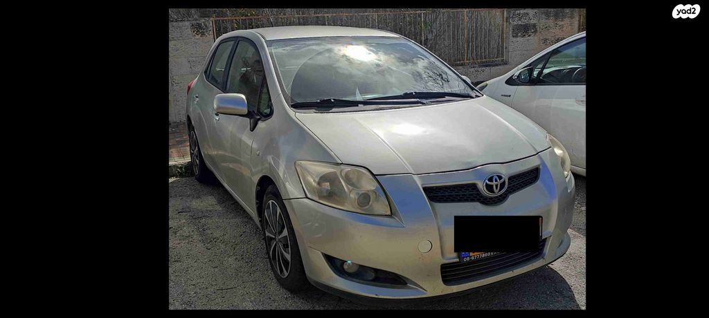 מודעת רכב טויוטה אוריס