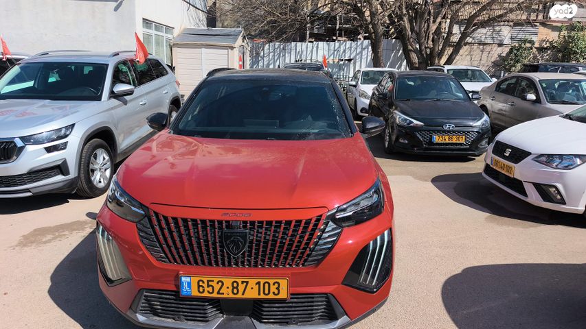 מודעת רכב פיג'ו 2008