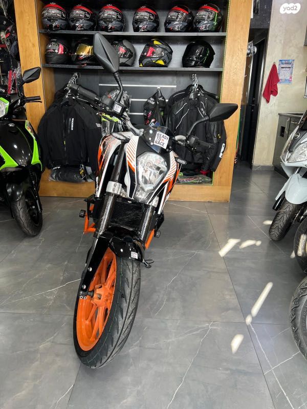 מודעת רכב KTM Naked Duke 390