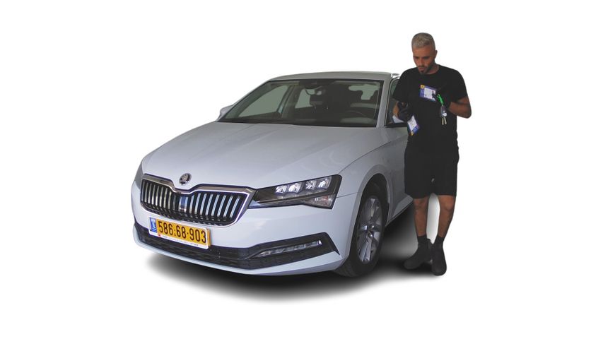 מודעת רכב סקודה סופרב