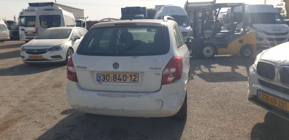 מודעת רכב סקודה פאביה 2