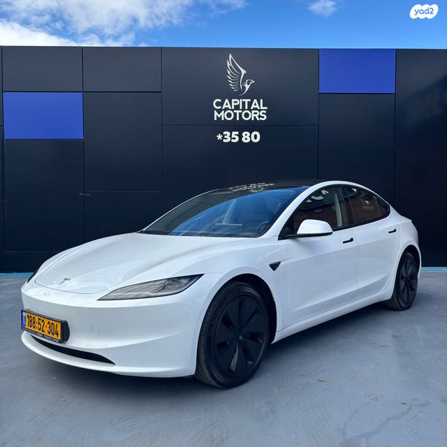 מודעת רכב טסלה מודל 3