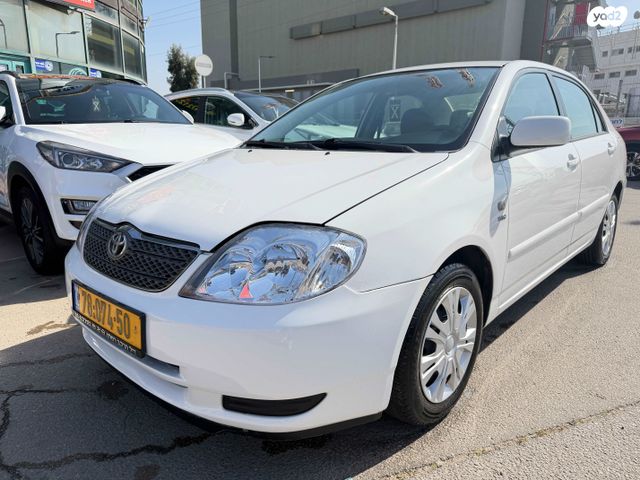 מודעת רכב טויוטה קורולה