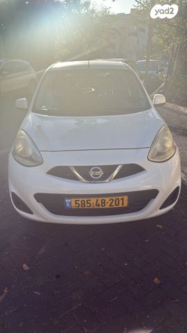 מודעת רכב ניסאן מיקרה