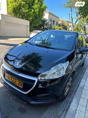 מודעת רכב פיג'ו 208