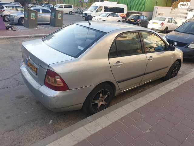 מודעת רכב טויוטה קורולה