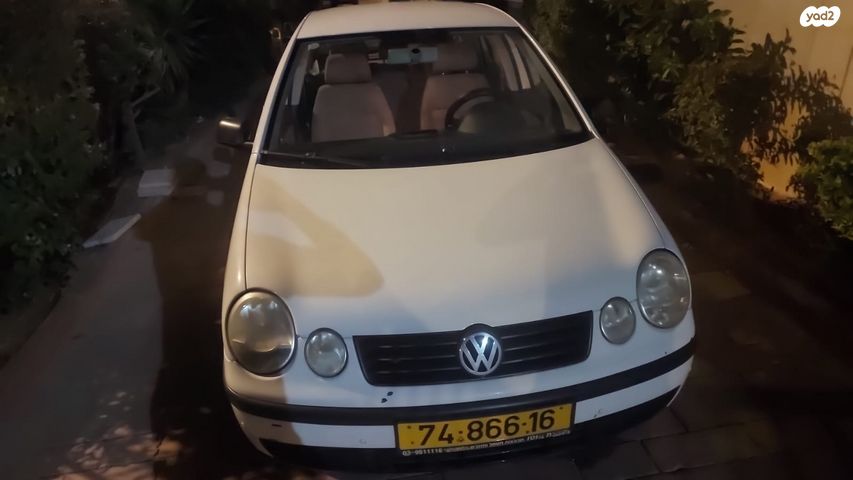 מודעת רכב פולקסווגן פולו