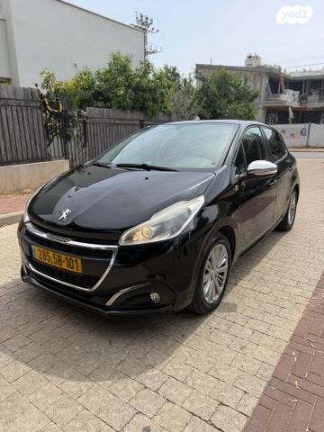 מודעת רכב פיג'ו 208