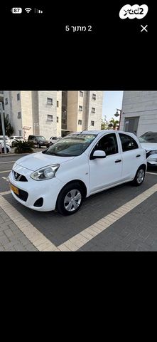 מודעת רכב ניסאן מיקרה