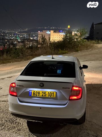 מודעת רכב סקודה ראפיד