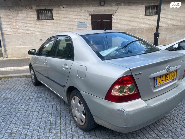 מודעת רכב טויוטה קורולה
