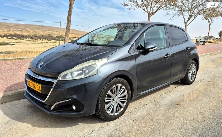 מודעת רכב פיג'ו 208