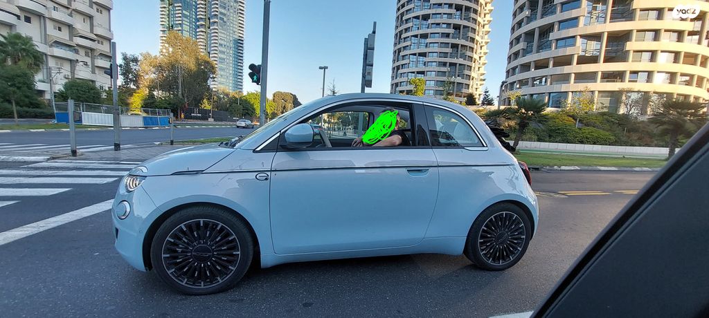 מודעת רכב פיאט 500