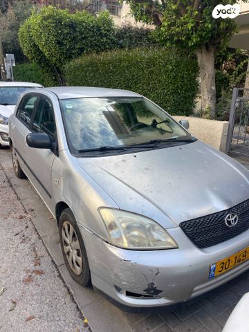 מודעת רכב טויוטה קורולה