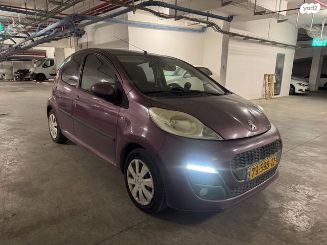 מודעת רכב פיג'ו 107