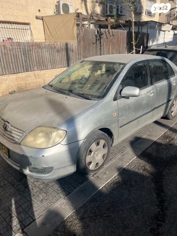 מודעת רכב טויוטה קורולה