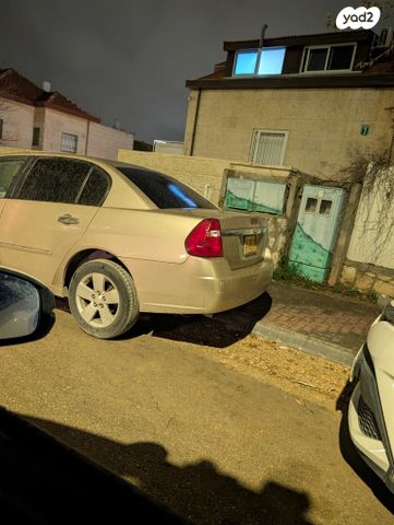 מודעת רכב שברולט מאליבו