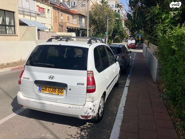 מודעת רכב יונדאי מטריקס