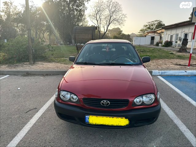 מודעת רכב טויוטה קורולה